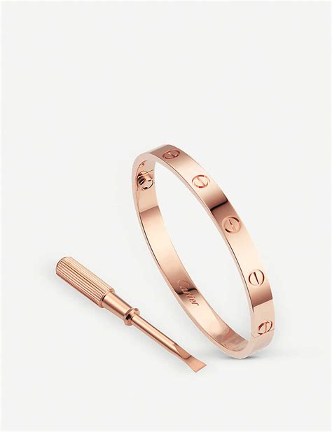 selfridges cartier love bracelet